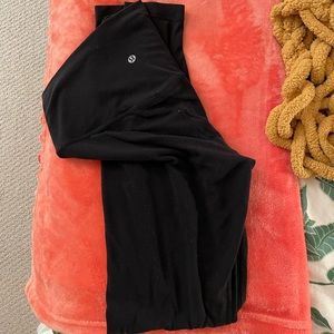 Full Length Lululemon Black Align Leggings